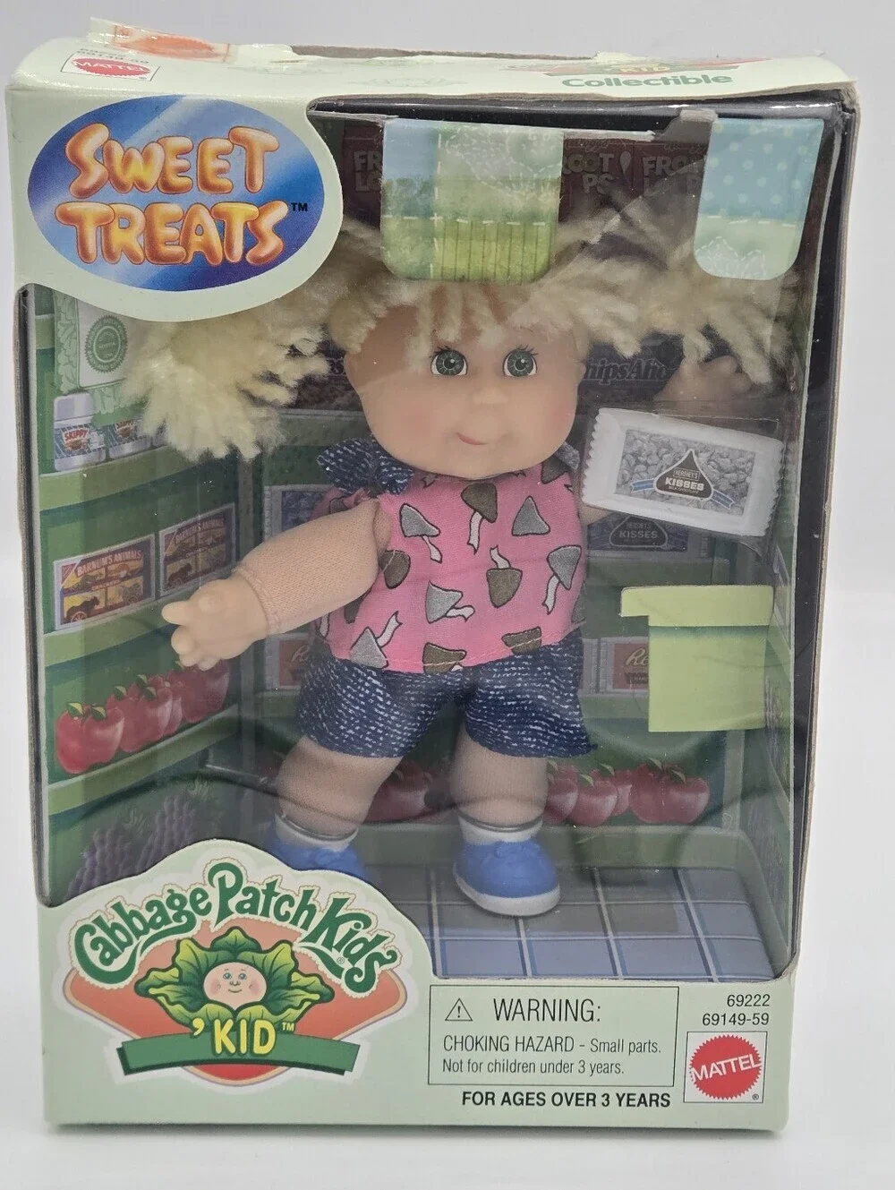 Vintage 1998 Mattel Cabbage Patch Kids 4.5” Baby Doll Miriam Ruth DOB Jan 18